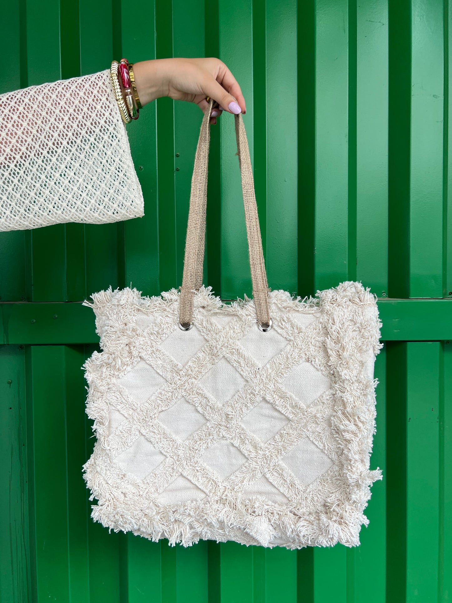 Élan tote off white