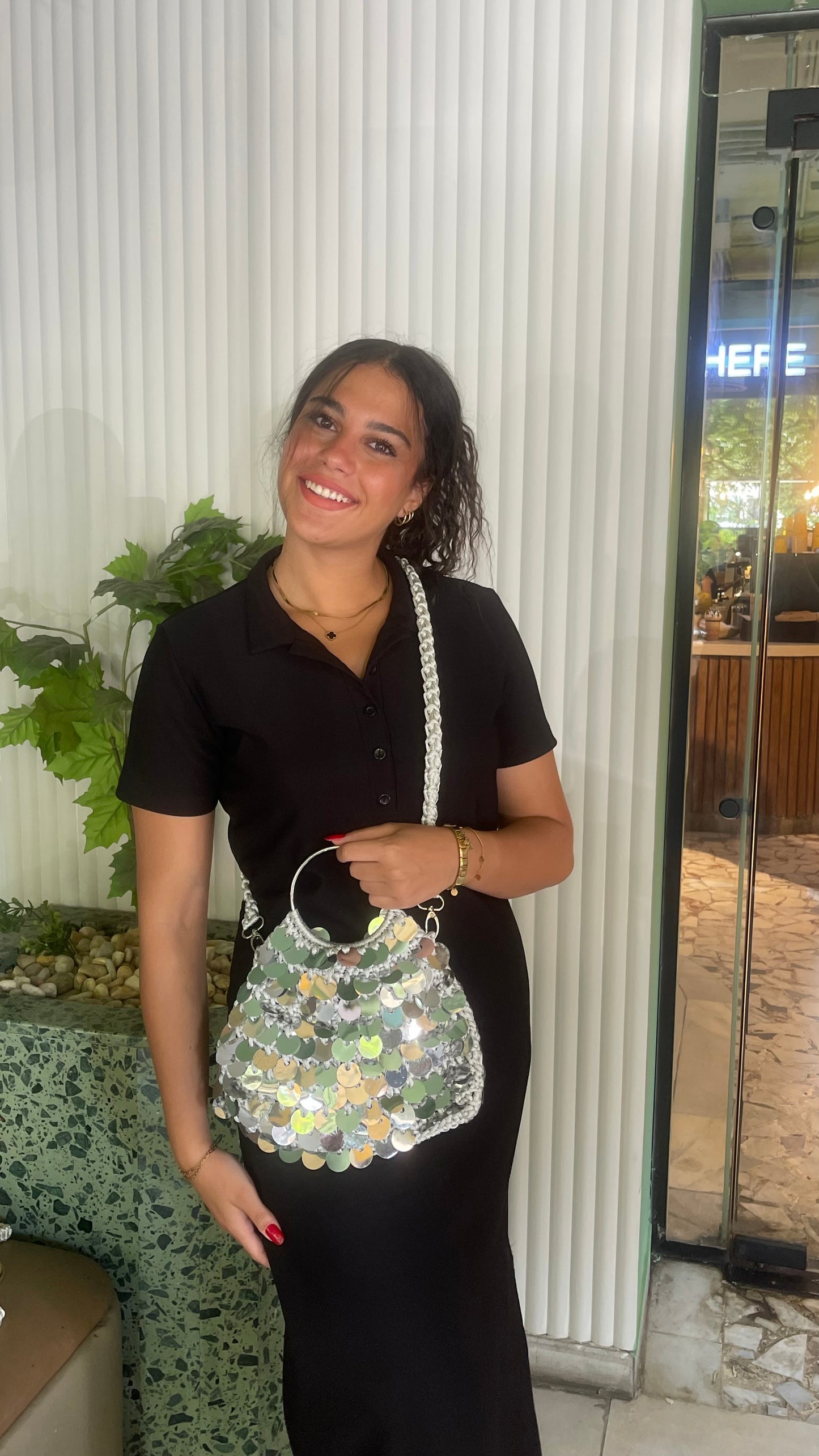 Sequin bag