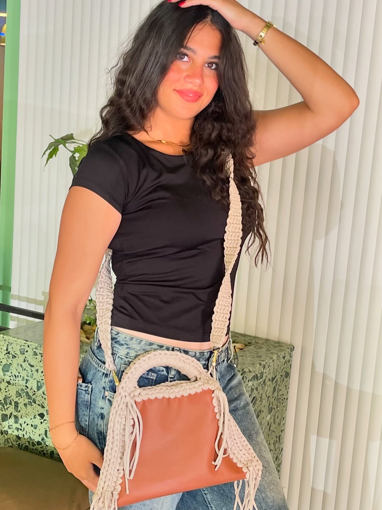 Kniit lura bag