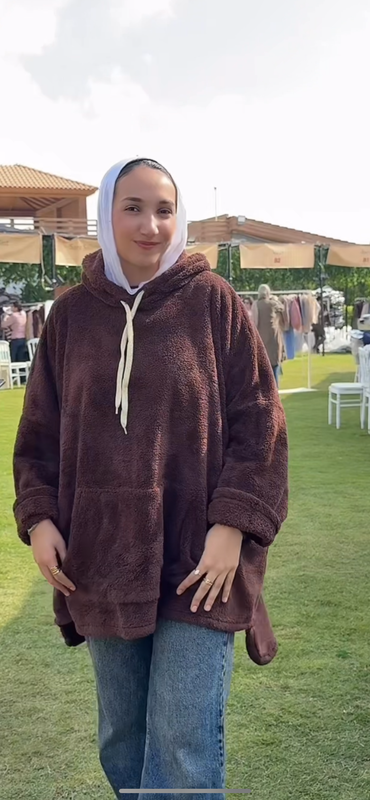 Wearable blanket hoodie