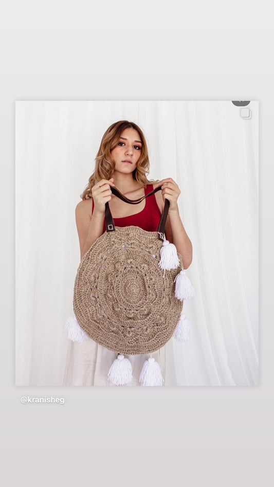 Round kesh bag