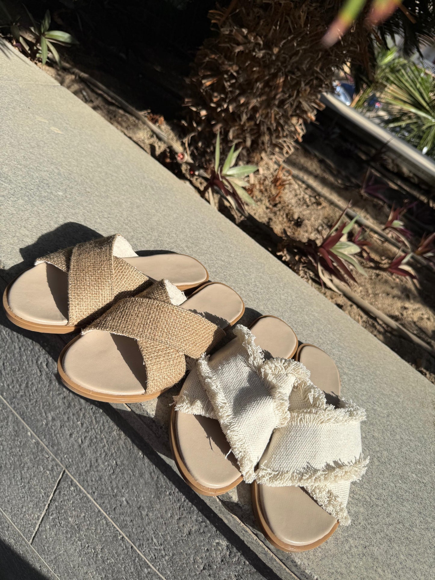 Linin slipper