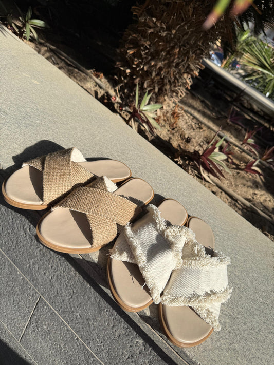 Linin slipper