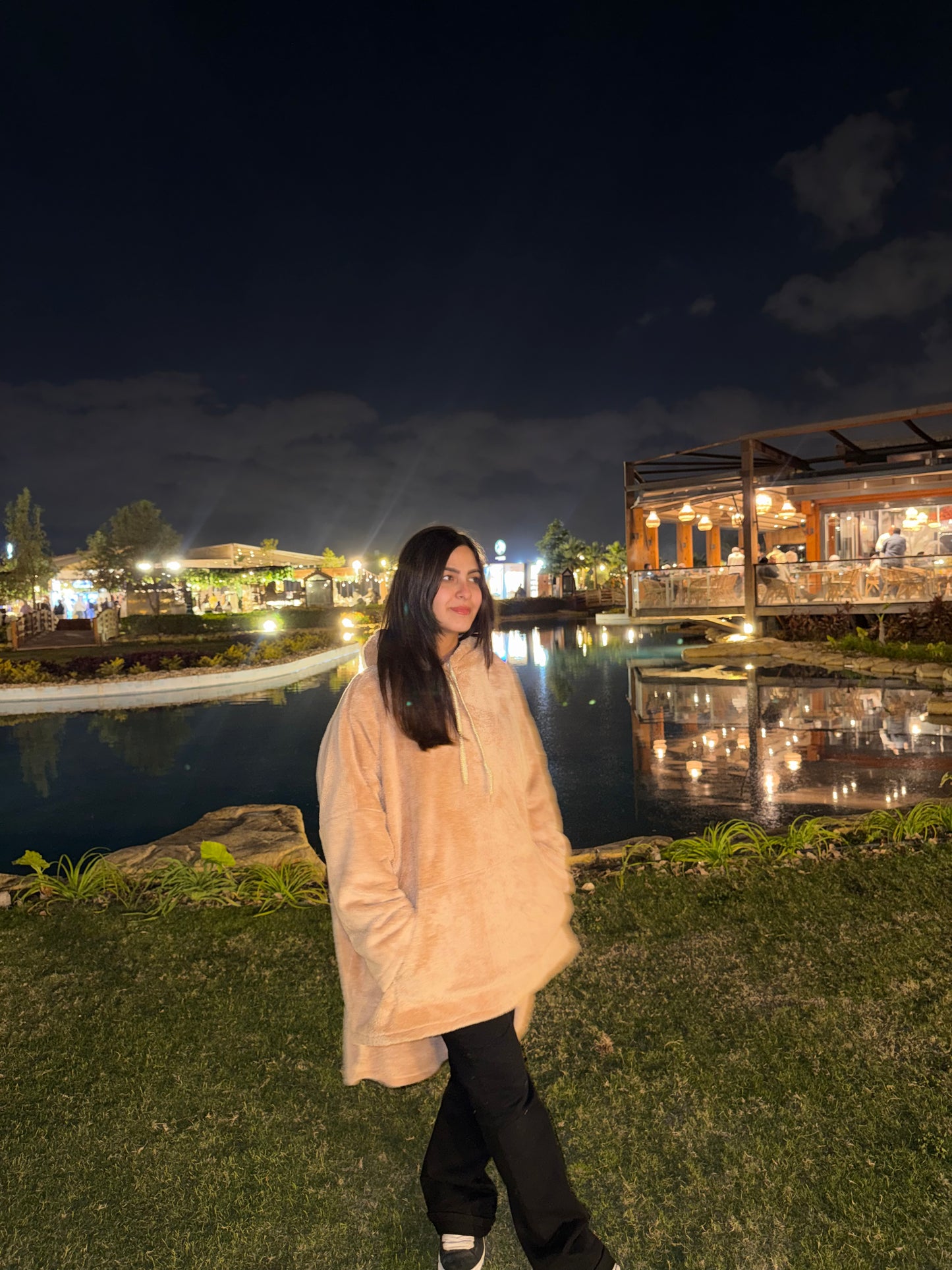 Wearable blanket hoodie