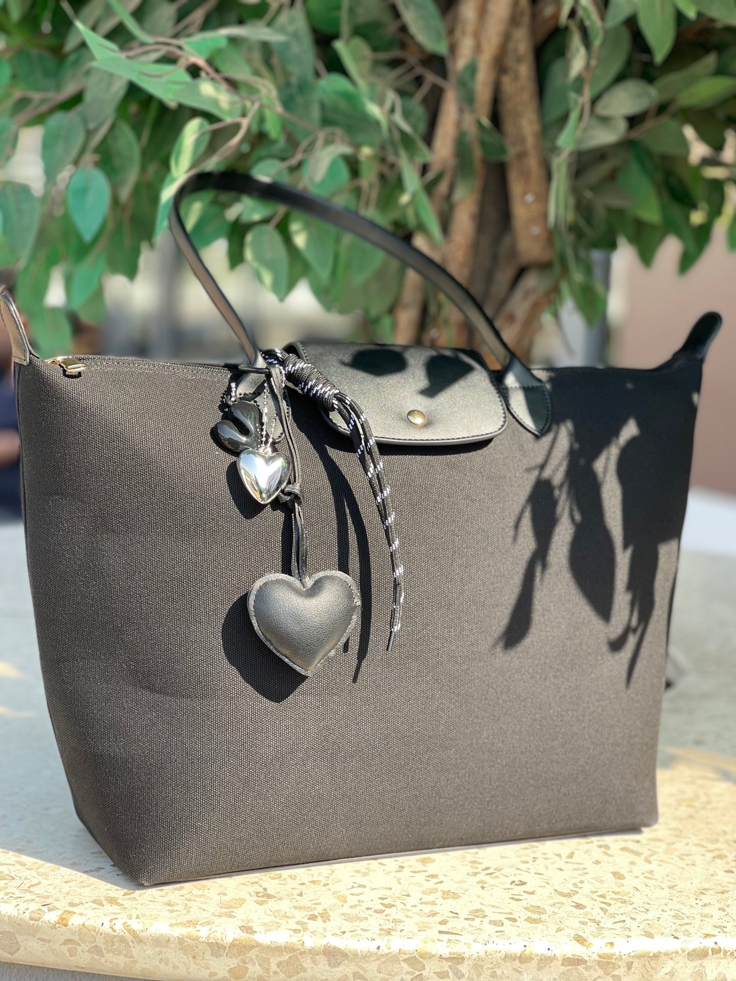 Canvas tote black “ pre order within 14 day’s