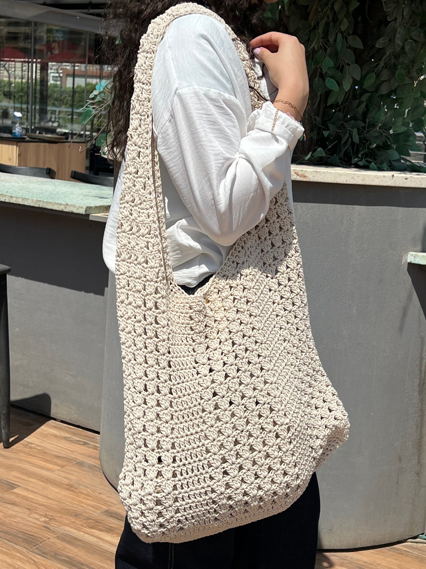 Sophia bag off white color