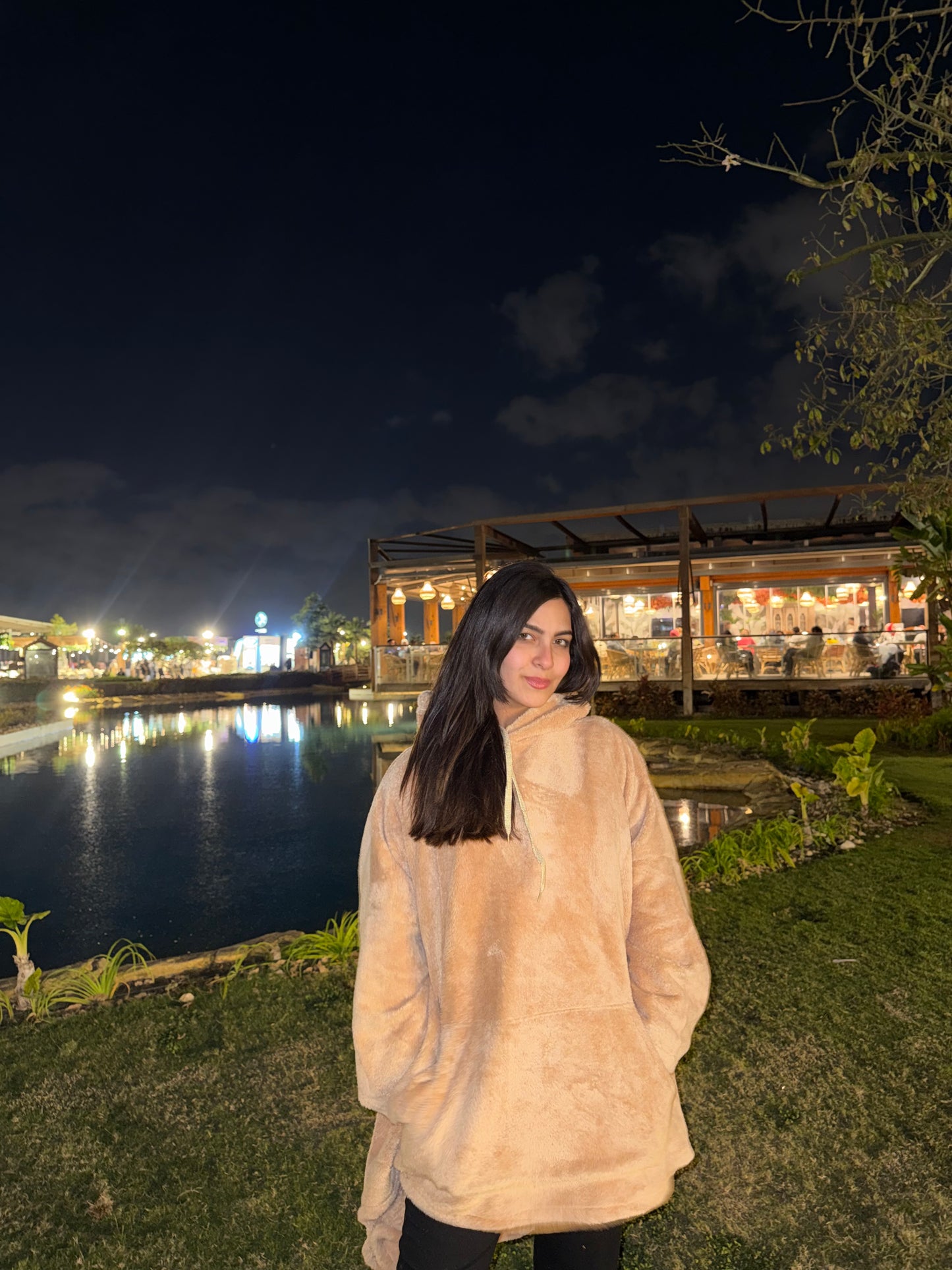 Wearable blanket hoodie