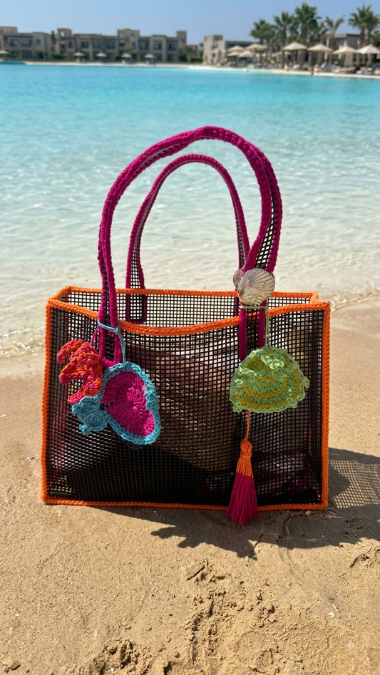 Mesh tote bag