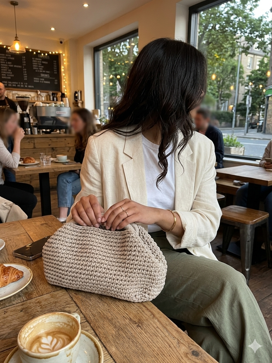 Lilly clutch cafe
